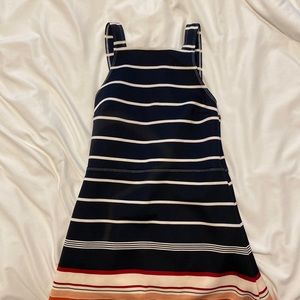 Abercrombie & Fitch Stripe Squared-neck Dress
